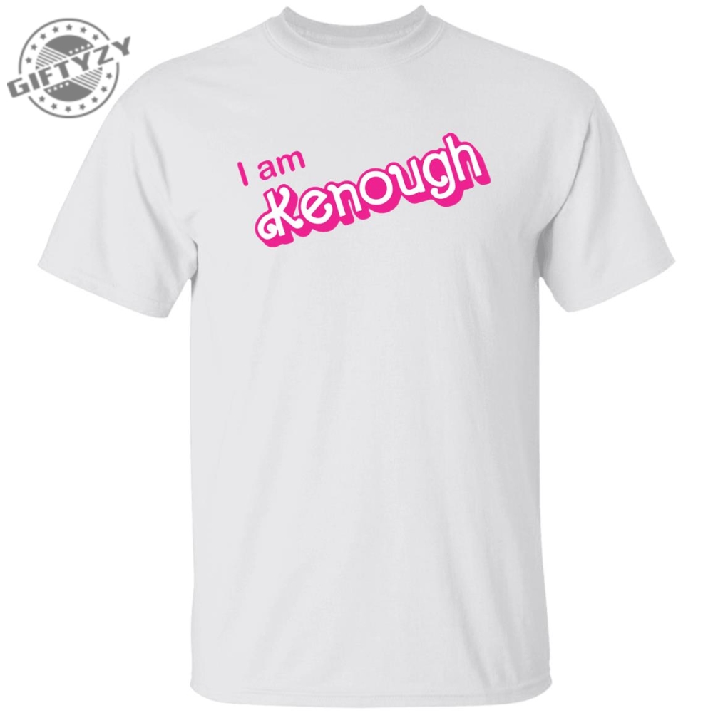 I Am Kenough Shirt You Are Kenough Shirt Pink Line Barbie Movie You Are Kenough Tshirt Hoodie Mug