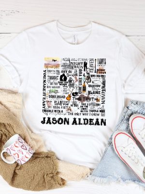 Jason Aldean T Shirt Try That In A Small Town T Shirt Hoodie Jason Aldean Try That In A Small Town Lyrics Shirt Hoodie Sweatshirt Unique revetee.com 5