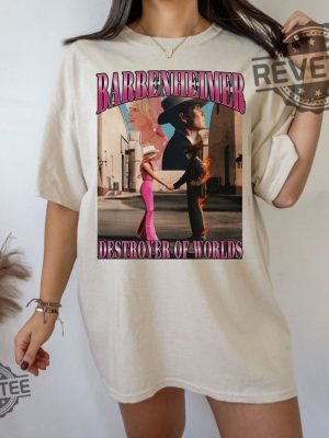 Barbieheimer Shirt Barbie Hiemer Barbiheimer Barbie Heimer Barbenheimer Poster Barbenheimet I Am Kenough Sweatshirt I Am Kenough Sweater Barbie I Am Kenough I Am Kenough Barbie revetee.com 3