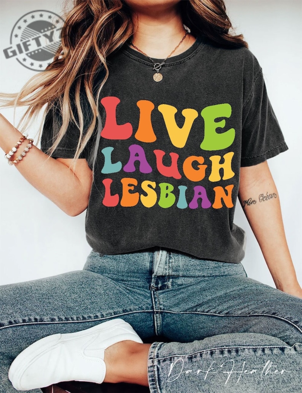 Live Laugh Lesbian Shirt Lgbt Pride Month Gift Human Rights Live Laugh Lesbian Tees Hoodie Sweatshirt Mug