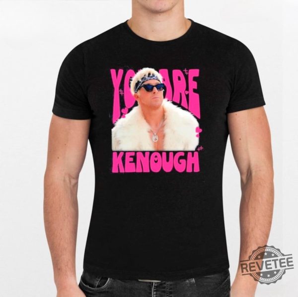 I Am Kenough Tshirt I Am Kenougg I Am Kenough Shirt I Am Keneough Barbie The Movie I Am Kenough Unisex Hoodie revetee.com 2