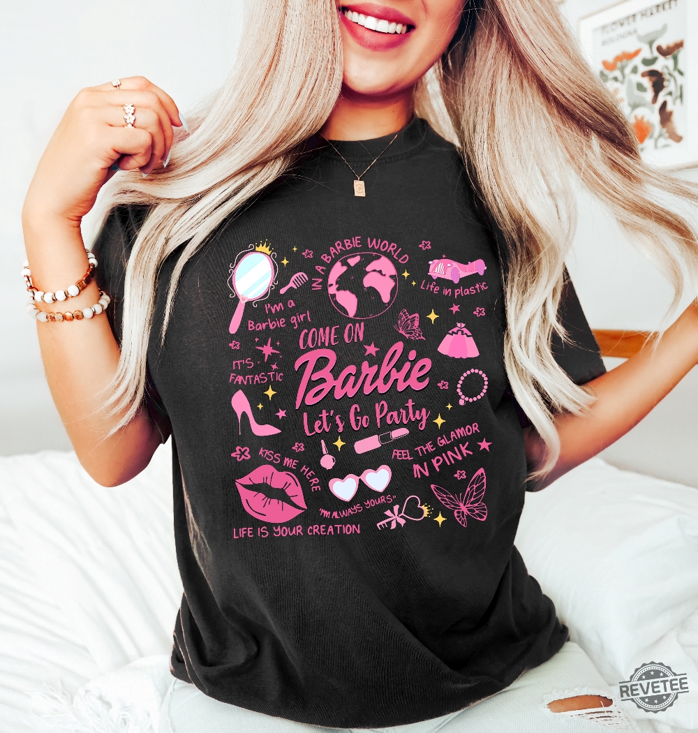 Come On Barbie Come On Barbie Lets Go Party Shirt Barbie Heimer Barbieheimer Shirt Barbie Oppenheimer Shirt Barbieheimer Barbenheimer Shirt Barbie Hiemer Barbiheimer