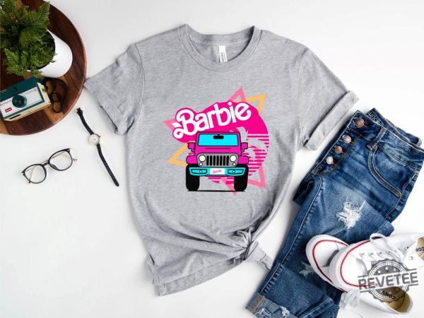 Jeep Barbie Oppenheimer Shirt Barbieheimer Barbenheimer Shirt Barbie Hiemer Barbiheimer Barbie Heimer Barbenheimer Poster Barbieheimer Barbenheimer T Shirt revetee.com 6