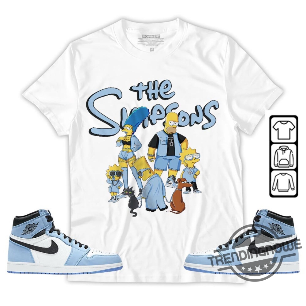 University Blue Jordan 1 Shirt 