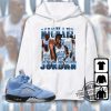 Jordan 5 University Blue Shirt Sweatshirt Hoodie The GOAT MJ Shirt To Match Sneaker 5s University Blue Shirt trendingnowe.com 4