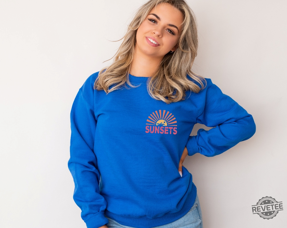 Forever Chasing Sunsets Hoodie Retro Beach Shirt Tropical Shirt Retro Summer Shirt Aesthetic Summer Tshirt revetee.com 1