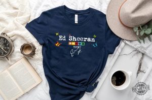 Sheeran Tour Shirt Ed Sheeran Concert Shirt Ed Sheeran Mathematic America Tour Shirt Sheerios Shirt revetee.com 4