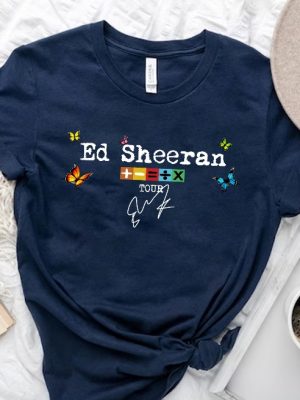 Sheeran Tour Shirt Ed Sheeran Concert Shirt Ed Sheeran Mathematic America Tour Shirt Sheerios Shirt revetee.com 4