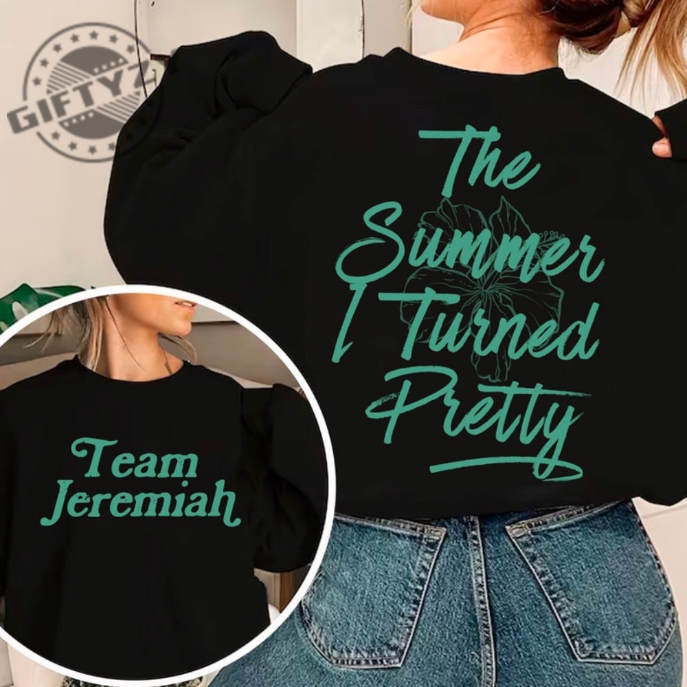 "Unite Your Team with the Stylish Team Jeremiah Shirt" 3 Team Jeremiah Shirt The Summer I Turned Pretty Shirt Cousin Beach Shirt Gift For Fan Tshirt