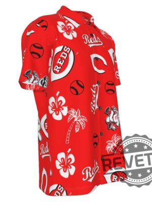 Reds Hawaiian Shirt 2023 Reds Score Reds Hawaiian Shirt Giveaway 2023 Cincinnati Reds Hawaiian Shirt Giveaway 2023 revetee.com 3