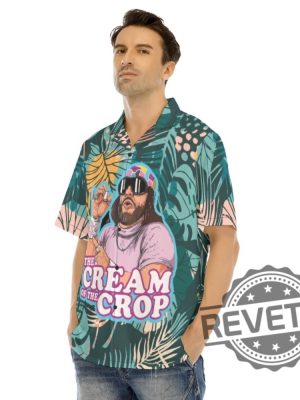 Macho Man The Cream Of The Crop Pro Wrestling Hawaiian Shirt Macho Man Cream Of The Crop Shirt revetee.com 3