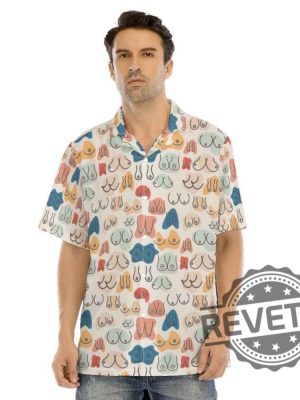 Funny Boobs Hawaiian Shirt Funny Hawaiian Shirt revetee.com 3