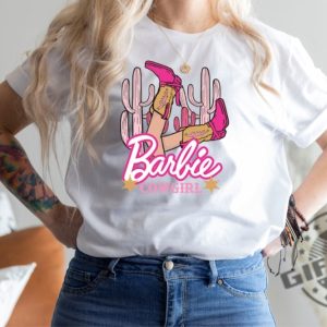 Cowboy Barbie Shirt Cowgirl Bachelorette Party Doll Baby Girl Oppenheimer Shirt Barbenheimer Shirt giftyzy.com 3