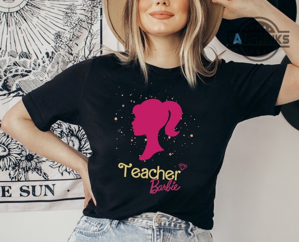 Barbie Teacher Shirt Teacher Barbie Shirt Barbie Nurse Shirt Nurse Barbie Shirt Barbie Shirt For Adults Barbie Shirt For Women Barbie Shirt For Girls Custom Text Barbie Shirt