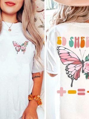 Butterfly Tshirt The Mathematics World Tour Shirt Custom Tshirt Country Music Fan Shirt 2023 Concert Shirt Butterfly Equals Tour Shirts revetee.com 2