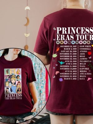 Vintage Princess Eras Tour Shirt Princess Royal Tour Shirt Shimmer Disney Princess Shirt Vintage Disneyworld Shirt Eras Tour Shirt revetee.com 2