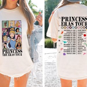 Vintage Princess Eras Tour Shirt Princess Royal Tour Shirt Shimmer Disney Princess Shirt Vintage Disneyworld Shirt Eras Tour Shirt revetee.com 3