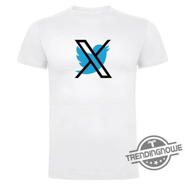 2023 New Logo Twitter X Shirt New Logo Twitter Shirt Elon Musk Twitter Rebranding To X trendingnowe.com 1