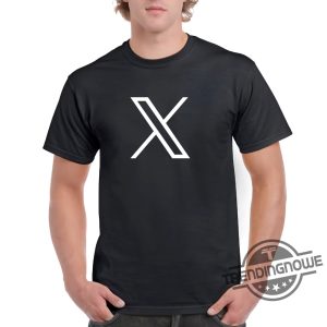 2023 New Logo Twitter X Shirt New Logo Twitter Shirt Elon Musk Twitter Rebranding To X trendingnowe.com 2 1