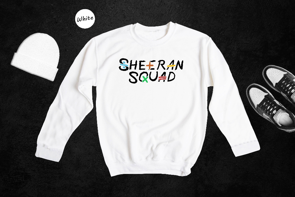 Sheeran Squad Shirt Ed Sheeran Mathematics World Tour Shirt Mathematics Tour Ed Sheeran Concert Ed Sheeran Fan Tee