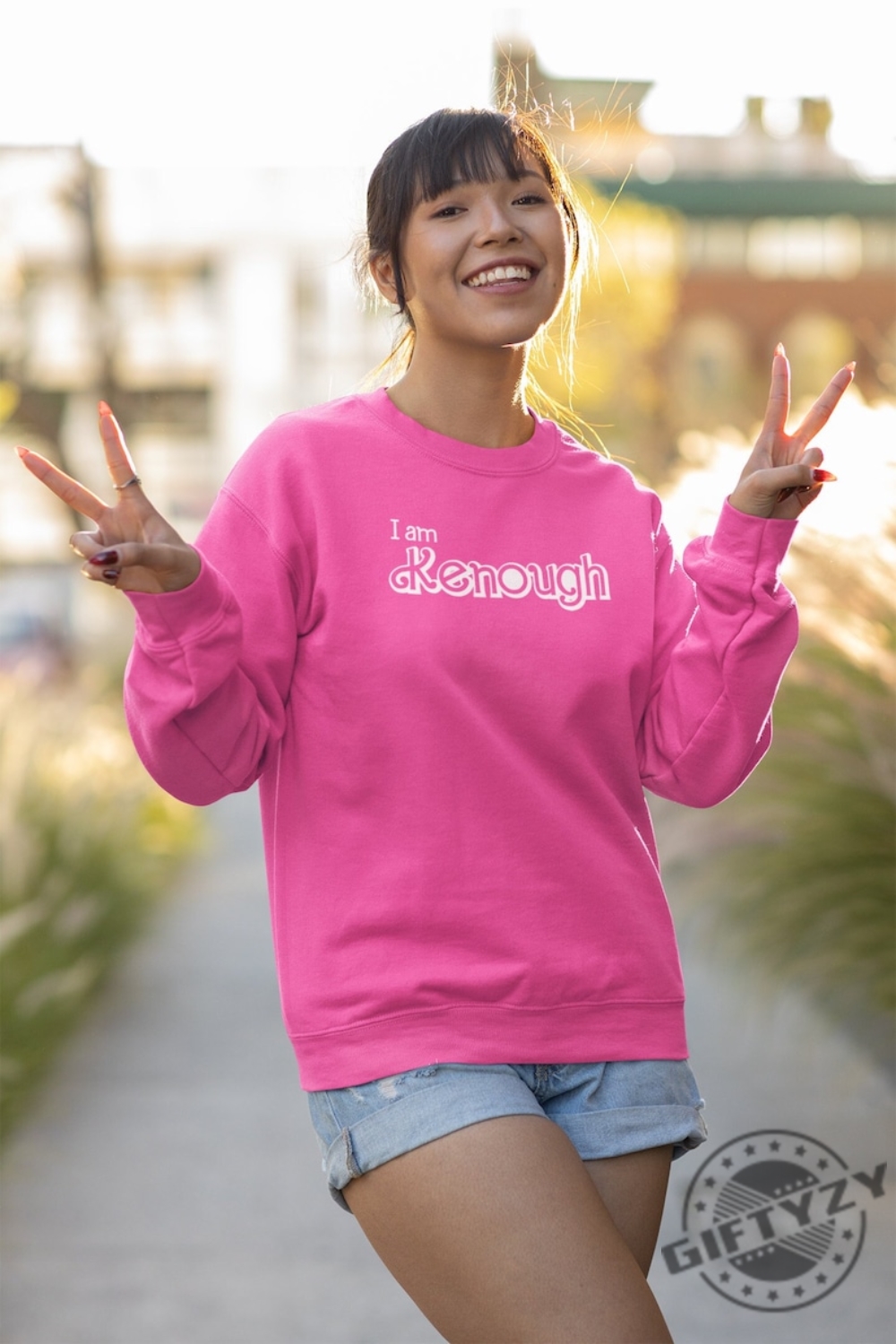 I Am Kenough Shirt Funny Ken Movie 80S Cali Boyfriend Font Couples Costume Cute Retro Tshirt Hoodie