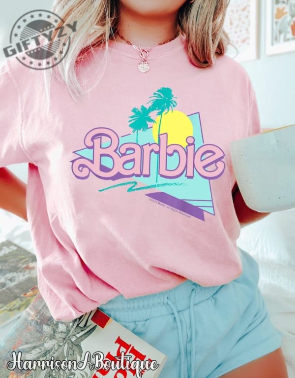 Barbie Shirt 2023 Summer Barbie Shirt Retro Margot Robbie Shirt Oppenheimer Shirt Barbenheimer Shirt giftyzy.com 1