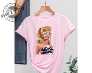 Margot Robbie 2023 Vintage Retro Shirt Barbie Movie Oppenheimer Shirt Barbenheimer Shirt giftyzy.com 2