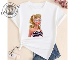 Margot Robbie 2023 Vintage Retro Shirt Barbie Movie Oppenheimer Shirt Barbenheimer Shirt giftyzy.com 3