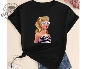 Margot Robbie 2023 Vintage Retro Shirt Barbie Movie Oppenheimer Shirt Barbenheimer Shirt giftyzy.com 5