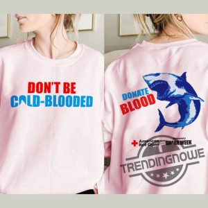 Shark Week Shirts 2023 American Red Cross Shirt For Sale trendingnowe.com 1