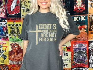 Gods Children Are Not For Sale Shirt Butterfly Protect Our Children Trending Quotes Sound Of Freedom Shirt giftyzy.com 2