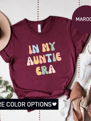 In My Auntie Era Shirt Auntie Shirt Aunt Shirt Gift For Aunts Favorite Aunt Shirt Aunt Gift From Niece Cool Aunt Shirt Shirt For Aunt revetee.com 3