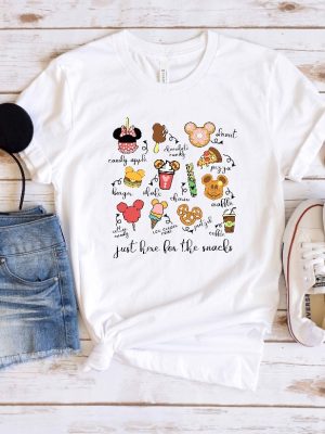 Just Here For The Snacks Shirt Disney Snacks Shirt Disney Snack Goals Shirt Disney Vacation Shirt Disney Epcot Shirt Disney Food Lover revetee.com 3