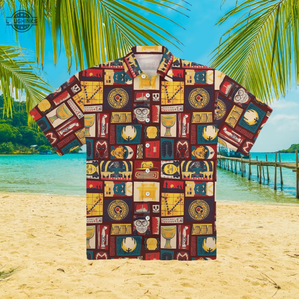 New Indiana Jones Hawaiian Shirt Indiana Jones Movies Shirt