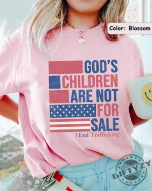 Sound Of Freedom Shirt Protect Our Children Trending Quotes Gods Children Are Not For Sale Shirt giftyzy.com 2