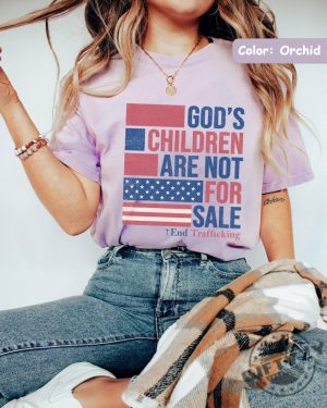 Sound Of Freedom Shirt Protect Our Children Trending Quotes Gods Children Are Not For Sale Shirt giftyzy.com 5