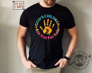 Hand Prints Inspirational Shirt Sound Of Freedom Shirt Protect Our Children Gods Children Are Not For Sale Shirt giftyzy.com 2