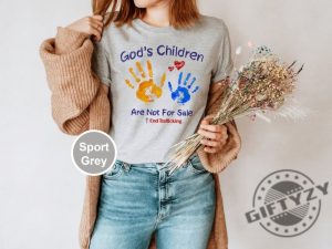 Colorful Sound Of Freedom Shirt Gods Children Are Not For Sale Shirt Trending Quote Inspirational Shirt giftyzy.com 3