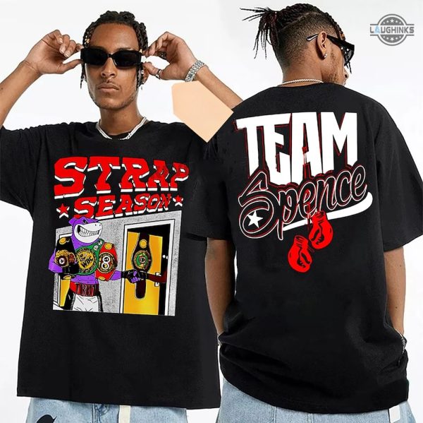 strap season shirt red white black double sided errol spence strap season shirt errol spence jr shirt errol spence shirt errol spence t shirt strap season hoodie laughinks.com 1