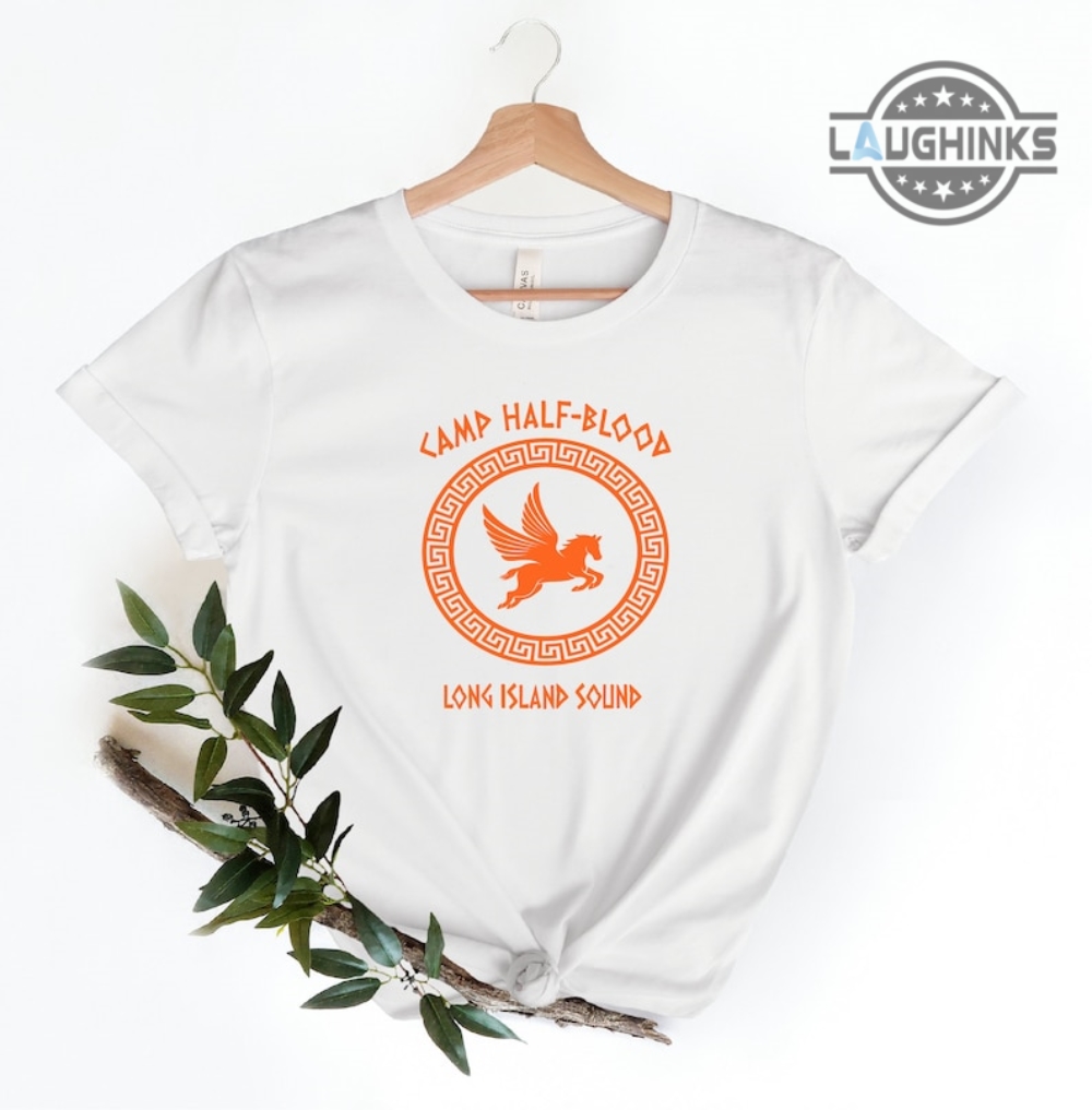 Camp Half Blood T-Shirt Long Island Sound Camp Jupiter Greek Mythology Tees