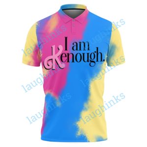 i am kenough barbie polo shirt ive had kenough barbie i am kenough shirt for men ken i am enough all over printed polo shirt laughinks.com 2