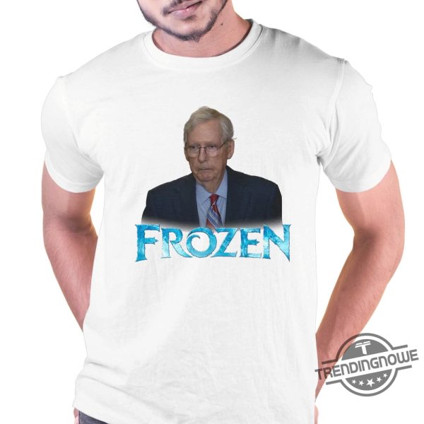 Mitch Mcconnell Freezes Shirt Mitch McConnell Freezes During Press Conference trendingnowe.com 1 1