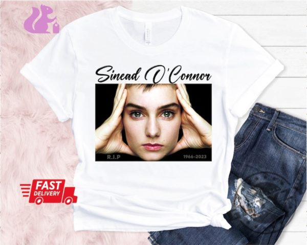 Rip Sinead Oconnor Shirt Legend Singer Shirt Irish Singer Sweatshirt Rest In Peace Sinead Hoodie giftyzy.com 4