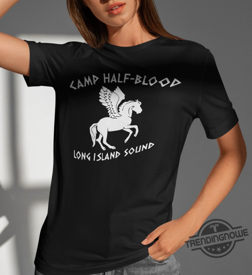 Camp Half Blood T shirt Percy Jackson Halloween long island sound shirt -  Banantees