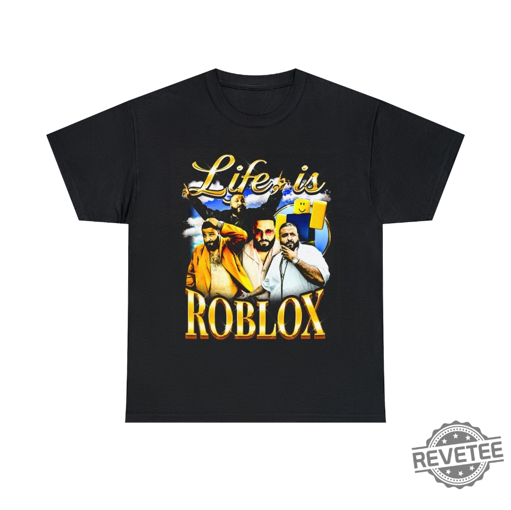 ROBLOX Black Tees [BATCH 1] for Kids and Adults