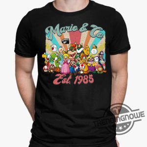 Mario And Co Est 1985 Shirt Hoodie Sweatshirt trendingnowe.com 1