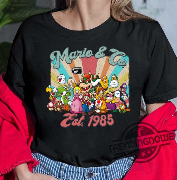 Mario And Co Est 1985 Shirt Hoodie Sweatshirt trendingnowe.com 4