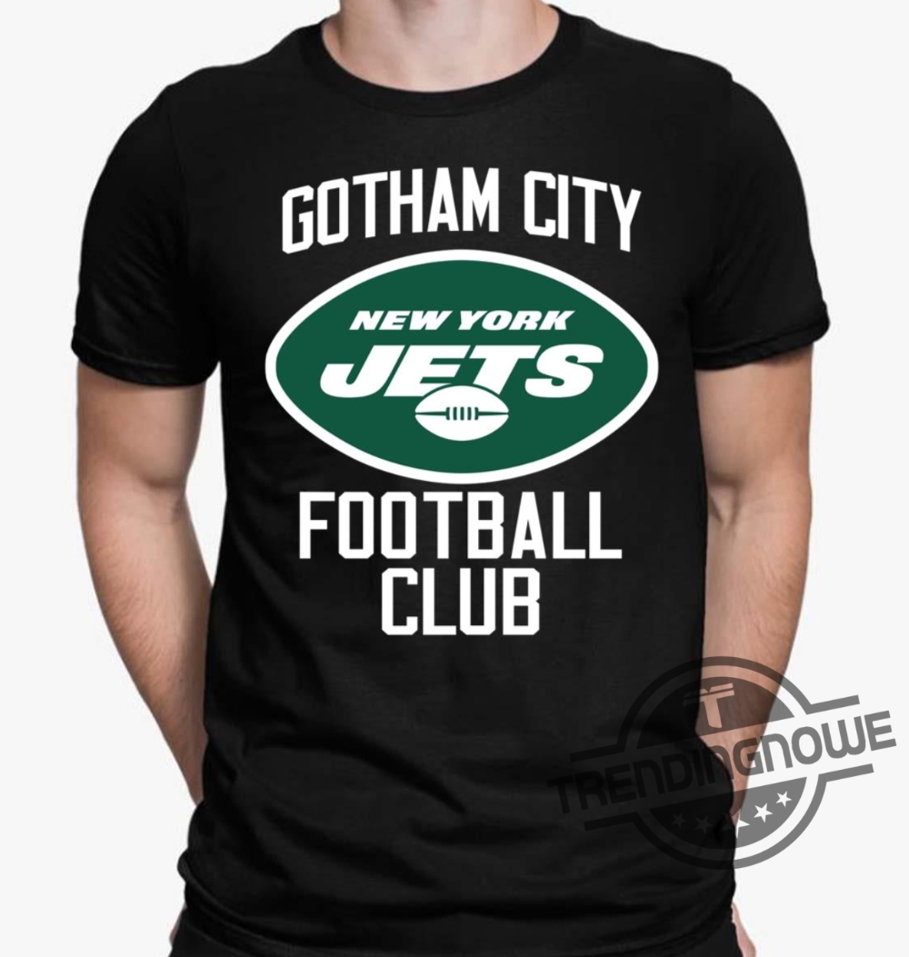 GOTHAM CITY FOOTBALL NEW YORK JETS UNISEX HOODIE GIFT FOR FAN S-3XL