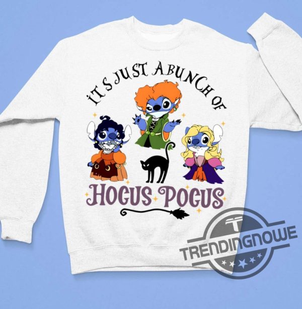 Its Just A Bunch Of Hocus Pocus Shirt Hocus Pocus Shirt Halloween Gift Shirt trendingnowe.com 2