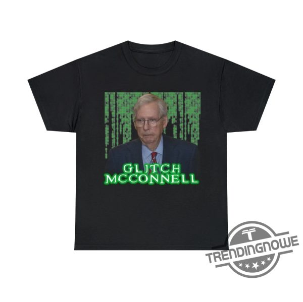 Glitch Mcconnell Shirt Mitch Mcconnell Frozen Shirt trendingnowe.com 1